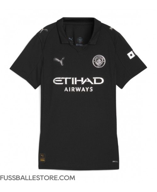 Günstige Manchester City Rico Lewis #82 Auswärtstrikot Damen 2025-26 Kurzarm Günstige Manchester City Rico Lewis #82 Auswärtstrikot Damen 2025-26 Kurzarm